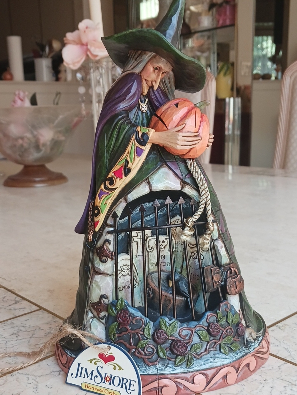 Jim Shore"rare" 2008 WITCH called "Spellbound"...collectable..New in box